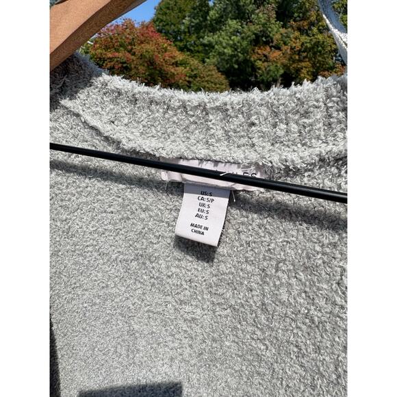 Sincerely Jules Plush Cardigan Sweater Size Small Cozy Lounge Sage Green - Picture 7 of 7